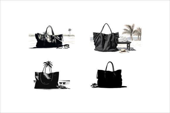 Beach Bag with Sunglass Silhouette: Embroidery Review