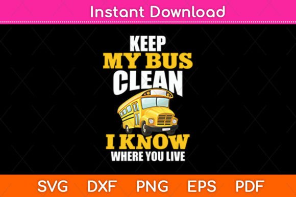 Keep My Bus Clean: Embroidery Design Review