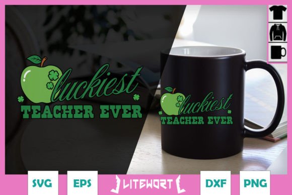Luckiest Teacher St Patricks Day SVG Review