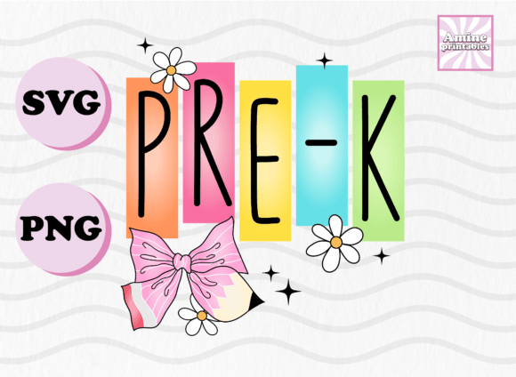 Retro School Pre K Coquette Pencil SVG Review