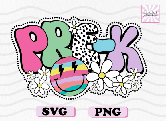 Retro School Pre-K Dalmatian Dots SVG Review