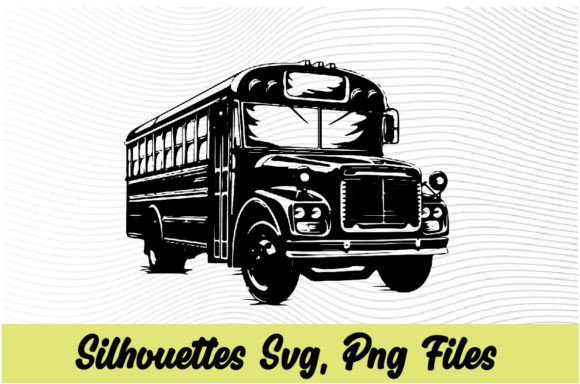 School Bus Silhouette PNG, SVG B8: An Embroidery Review