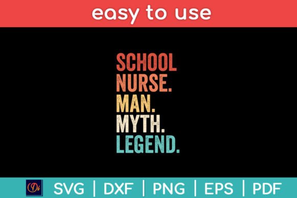 School Nurse Man Myth Legend SVG: A Stitch Review