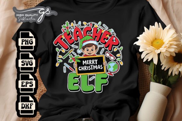 Teacher Elf Merry Xmas SVG: An Embroidery Review