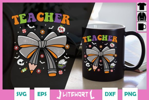Teacher Mrs Smith Halloween SVG: A Stitch Test