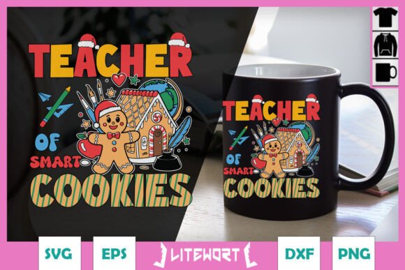 Teacher of Smart Cookies Christmas SVG Review
