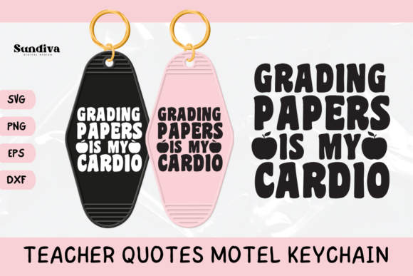 Teacher Sayings Motel Keychain SVG 13 Review