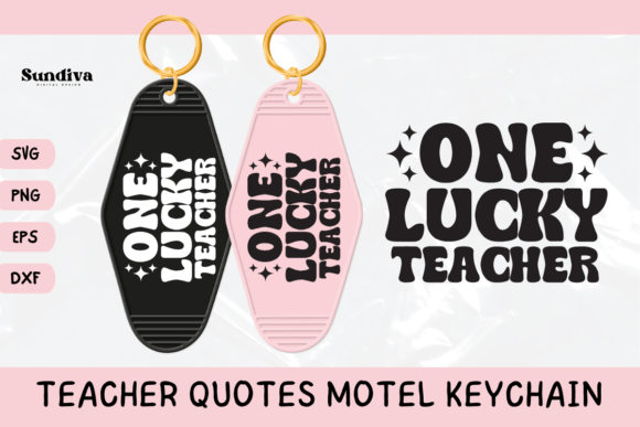 Teacher Sayings Motel Keychain SVG 16 Review