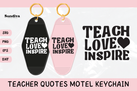 Teacher Sayings Motel Keychain SVG 17 Review