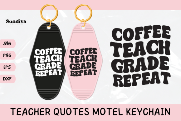 Teacher Sayings Motel Keychain SVG 3 Review
