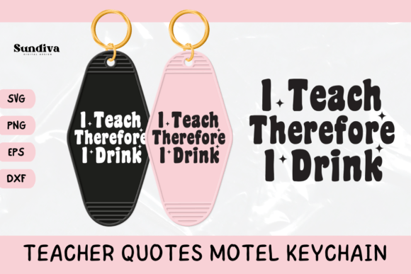 Teacher Sayings Motel Keychain SVG 5 Review