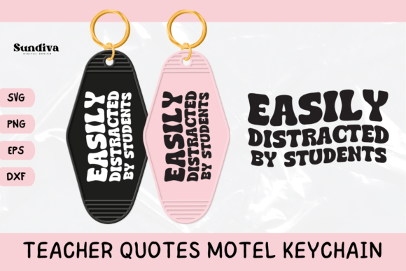 Teacher Sayings Motel Keychain SVG 6 Review
