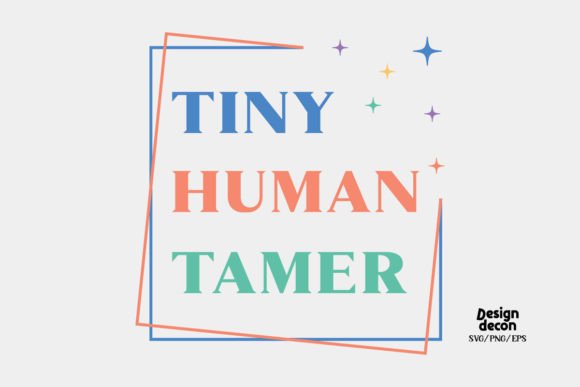 Teacher Tiny Human Tamer Retro SVG Review